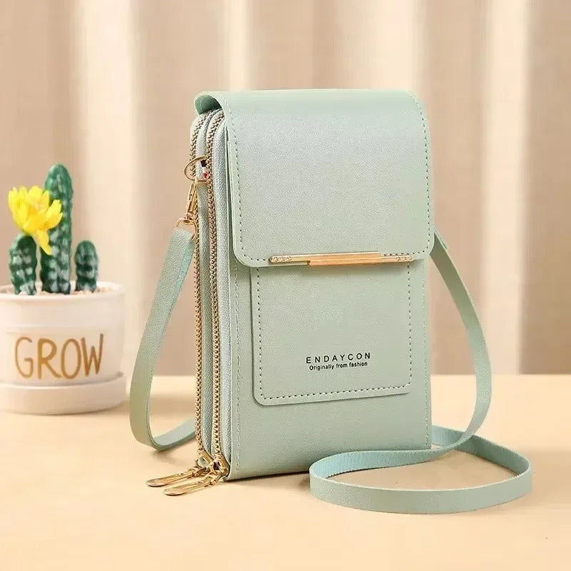 ROVEXO TouchBag – Borsa Portacellulare con Finestra Touch