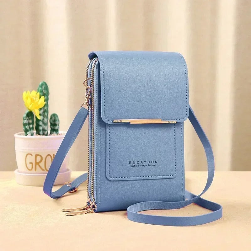 ROVEXO TouchBag – Borsa Portacellulare con Finestra Touch