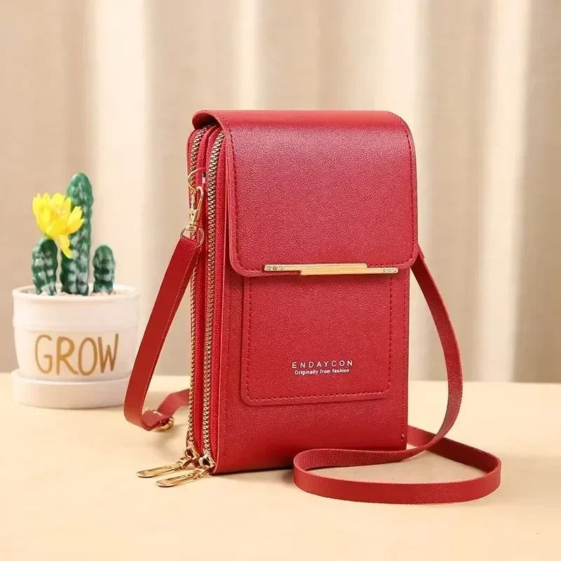 ROVEXO TouchBag – Borsa Portacellulare con Finestra Touch
