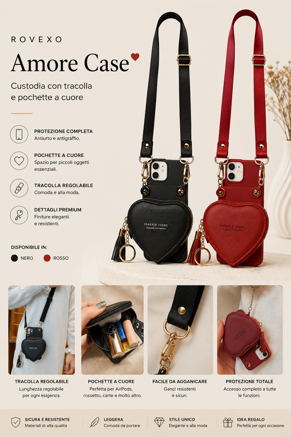 ROVEXO Amore Case